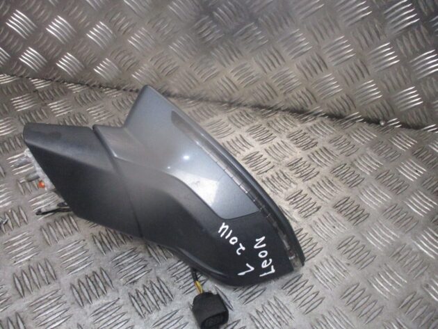 2014 GENUINE SEAT LEON FRONT LEFT PASSENGER SIDE DOOR WING MIRROR E9026684 - Image 3
