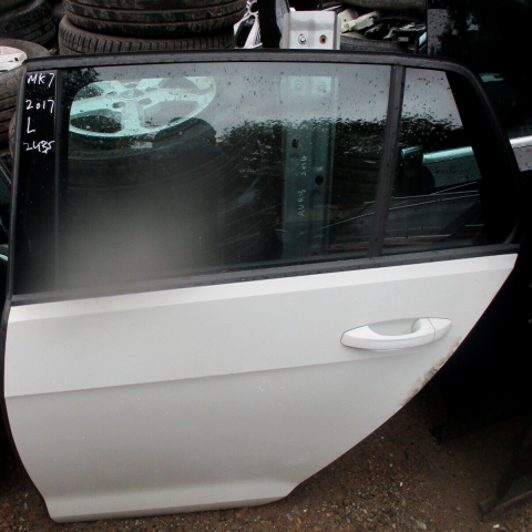 2017 GENUINE VW GOLF MK7 REAR LEFT PASSENGER SIDE BARE SHELL DOOR NSR