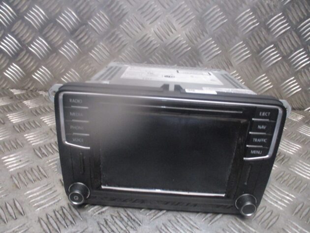 2012 GENUINE VW SCIROCCO SAT NAV RADIO STEREO CD PLAYER HEAD UNIT 5C0035680C