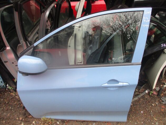 2013 GENUINE KIA PICANTO FRONT LEFT PASSENGER SIDE BARE SHELL DOOR NSF - Image 3