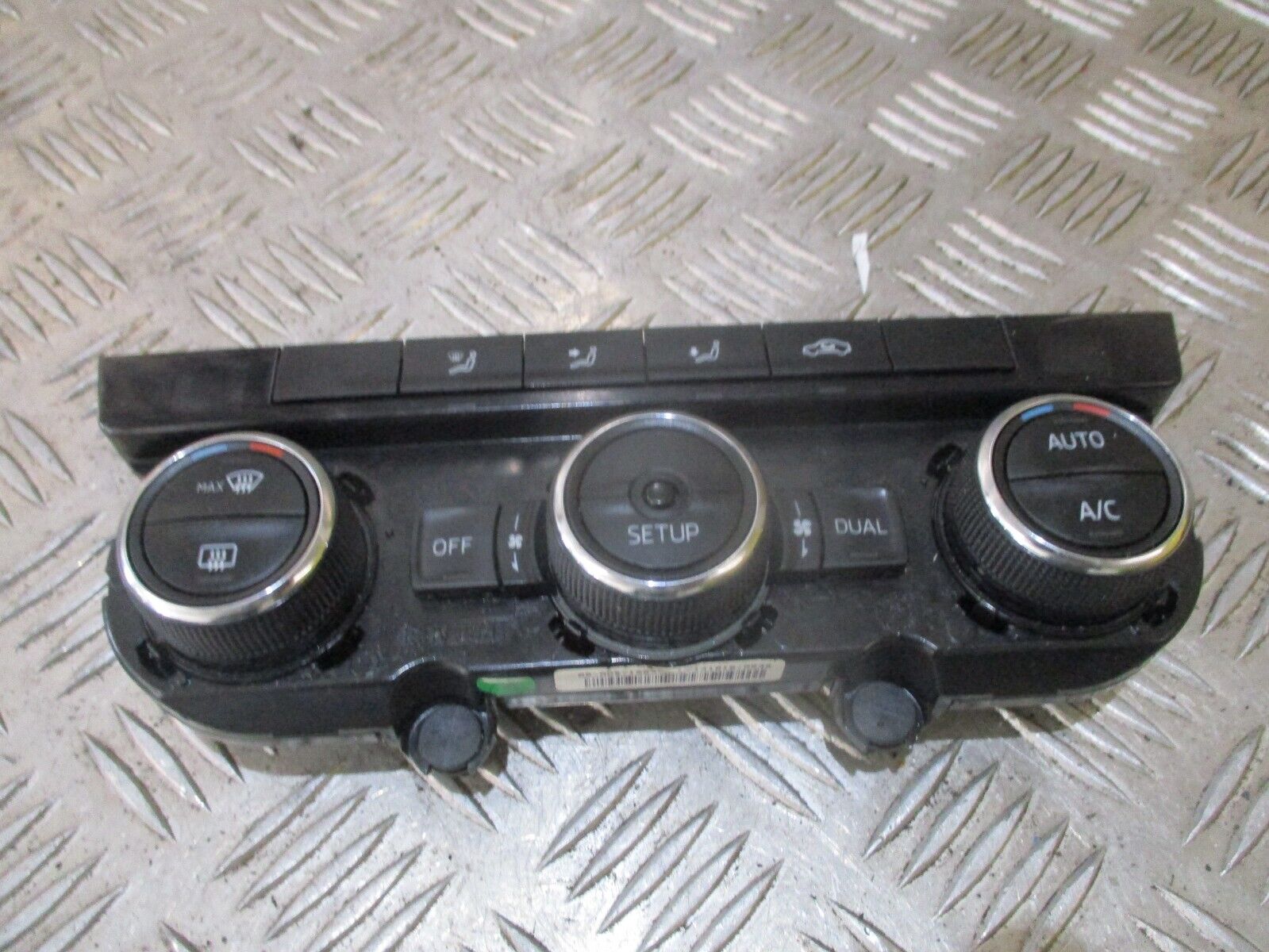 2015 GENUINE SKODA OCTAVIA AC HEATER CLIMATE CONTROL SWITCH PANEL 5E0907044K - Image 3