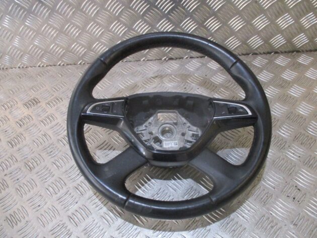 2015 SKODA OCTAVIA 5E DRIVERS MULTIFUNCTION STEERING WHEEL AIRBG 5E0419685A - Image 5