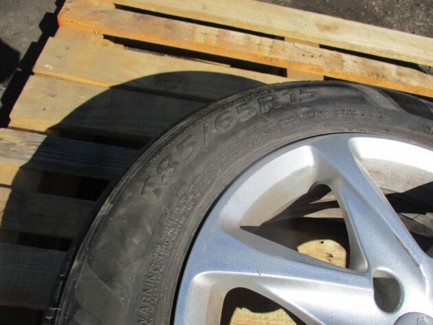 2014 GENUINE PEUGEOT 208 15'' INCH ALLOY WHEEL TYRE 185/65 R15 - Image 2