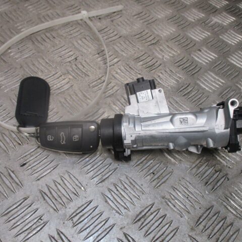 2017 GENUINE AUDI A3 8V IGNITION BARREL & KEY 5Q1905865A 1K0905851
