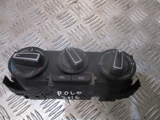 2016 GENUINE VW POLO AC HEATER CLIMATE CONTROL SWITCH 6C0820045A - Image 2