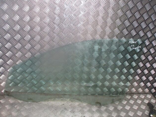 2012 VW PASSAT B7 SALOON FRONT LEFT PASSENGER SIDE DOOR WINDOW GLASS NSF - Image 3