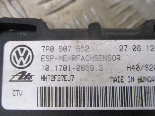 2012 GENUINE AUDI TT YAW RATE SENSOR 7P0907652 - Image 2