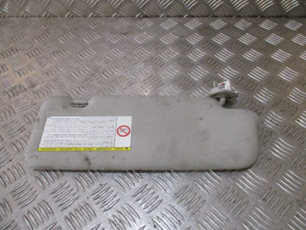 2012 GENUINE TOYOTA PRIUS HYBRID FRONT LEFT PASSENGER SIDE SUNVISOR NSF