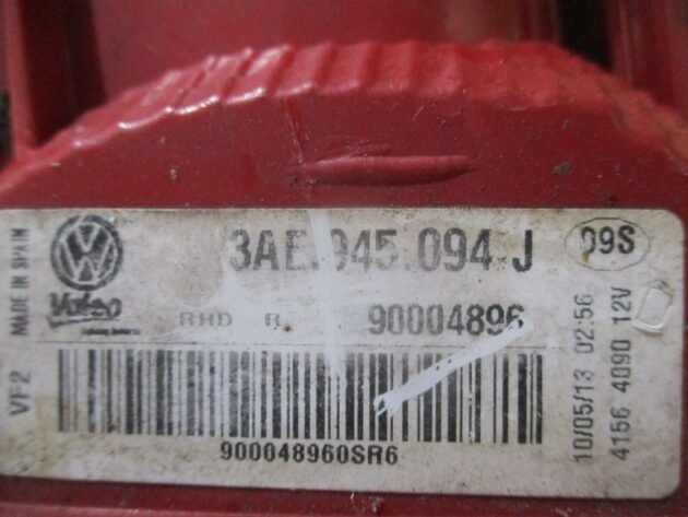 2014 GENUINE VW PASSAT B7 REAR RIGHT DRIVER SIDE TAILLIGHT LAMP 3AE945094J - Image 3