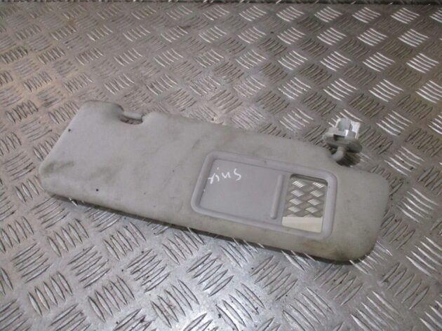 2012 GENUINE TOYOTA PRIUS HYBRID FRONT RIGHT DRIVER SIDE SUNVISOR OSF - Image 3