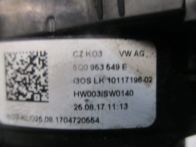 2019 GENUINE AUDI Q2 SLIP RING SQUIB CLOCK 5Q0953549E - Image 2