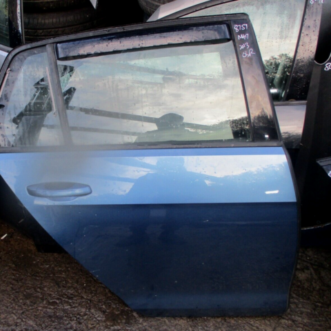 2015 GENUINE VW GOLF MK7 REAR RIGHT DRIVER SIDE BARE SHELL DOOR OSR