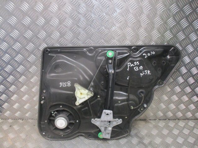 2010 VW PASSAT B6 ESTATE REAR LEFT PASSENGER SIDE WINDOW REGULATER 3C4839755H - Image 3