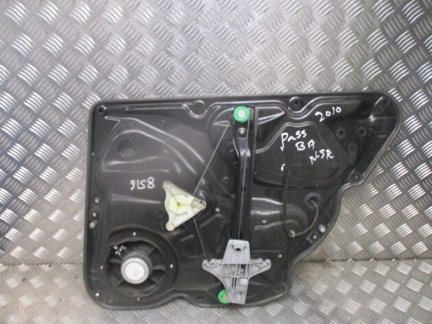 2010 VW PASSAT B6 ESTATE REAR LEFT PASSENGER SIDE WINDOW REGULATER 3C4839755H - Image 4