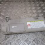 2012 GENUINE TOYOTA PRIUS FRONT LEFT PASSENGER SIDE SUNVISOR