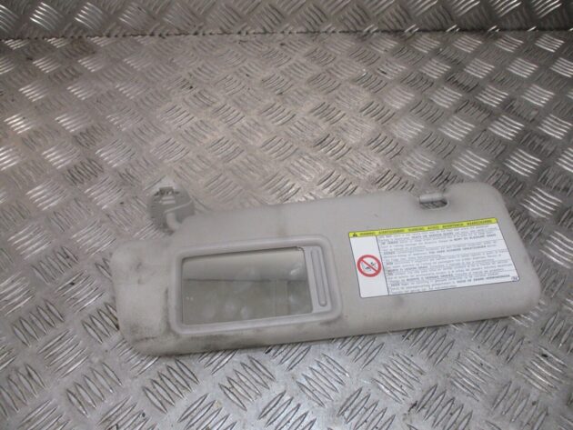 2012 GENUINE TOYOTA PRIUS FRONT LEFT PASSENGER SIDE SUNVISOR - Image 2