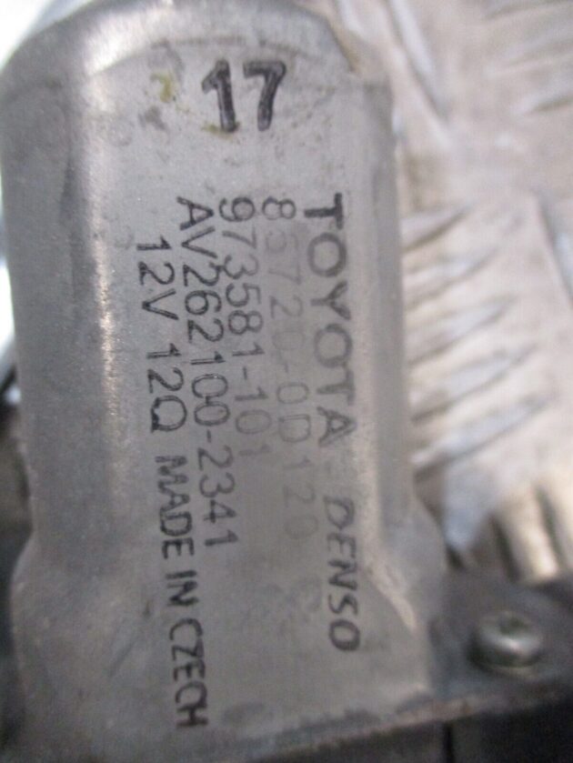 2014 TOYOTA AURIS ESTATE REAR RIGHT DRIVER SIDE WINDOW REGULATER 85720-0D120 OEM - Image 4