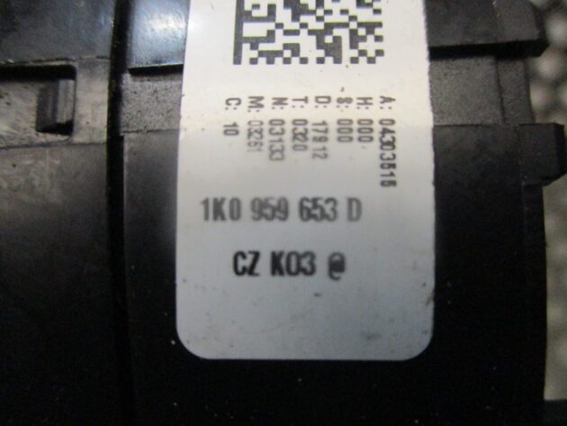 2012 GENUINE AUDI TT STEERING ANGLE SQUIB SENSOR CLOCKSPRING 1K0959653D - Image 2