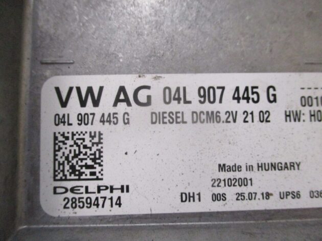 2018 GENUINE VW GOLF MK7 ENGINE ECU CONTROL UNIT MODULE 04L907445G - Image 2
