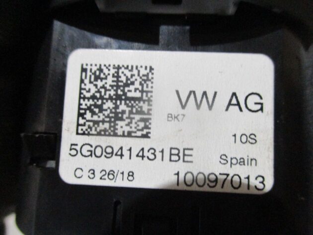 2018 GENUINE VW GOLF MK7 HEADLIGHT ADJUSTER SWITCH 5G0941431BE - Image 2
