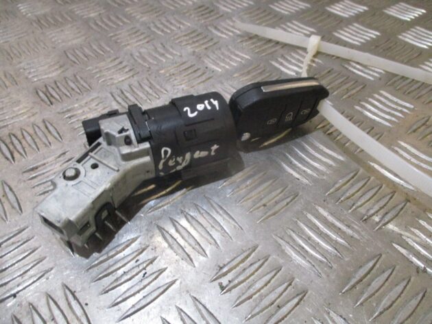 2014 GENUINE PEUGEOT 208 IGNITION BARREL & KEY 9663123380