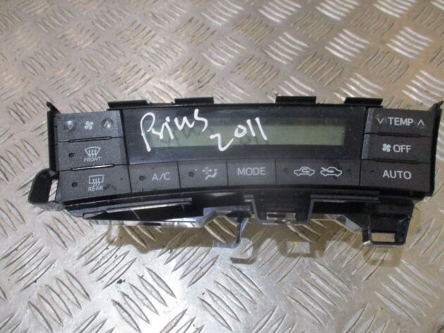 2012 GENUINE TOYOTA PRIUS AC HEATER CLIMATE CONTROL SWITCH PANEL 75D725 - Image 2