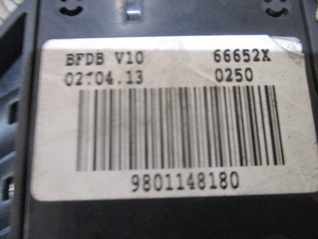 2013 GENUINE CITROEN C3 1.6HDI TERMINAL BOX 9801148180 - Image 2