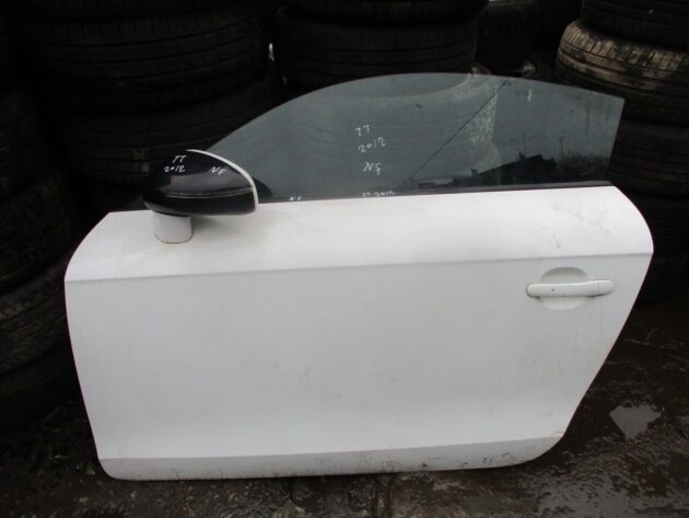 2012 GENUINE AUDI TT FRONT LEFT PASSENGER SIDE BARE SHELL DOOR NSF - Image 2