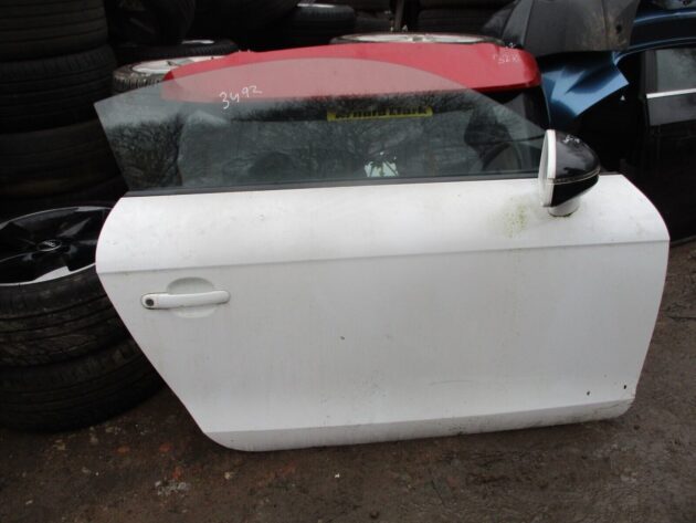 2012 GENUINE AUDI TT FRONT RIGHT DRIVER SIDE BARE SHELL DOOR OSF - Image 2
