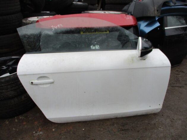 2012 GENUINE AUDI TT FRONT RIGHT DRIVER SIDE BARE SHELL DOOR OSF - Image 3