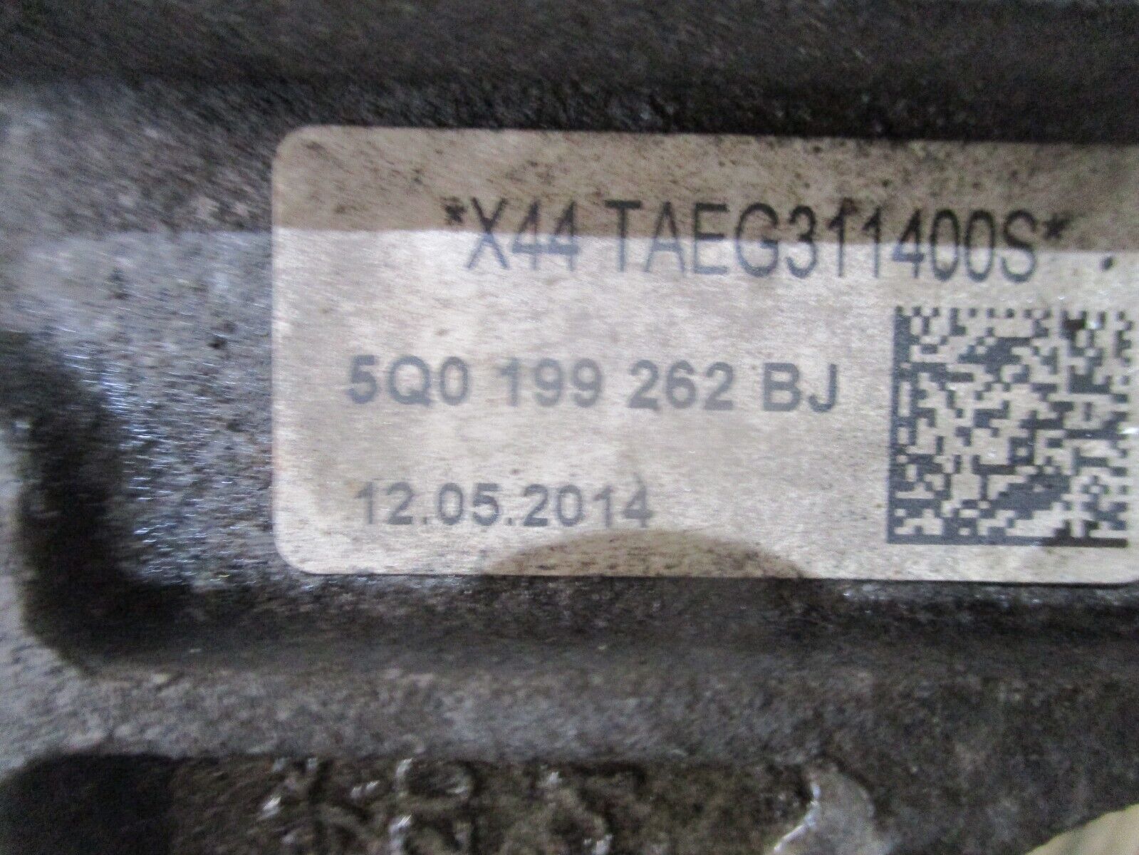 2014 GENUINE SEAT LEON 5F FRONT RIGHT DRIVER SIDE ENGINE MOUNT 5Q0199262BJ - Image 2