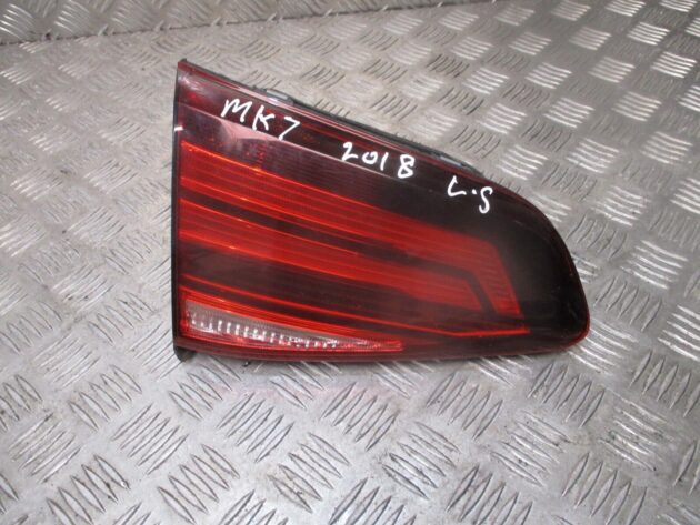 2018 VW GOLF MK7 REAR LEFT PASSENGER SIDE INNER TAILLIGHT LAMP 5G0945093AH