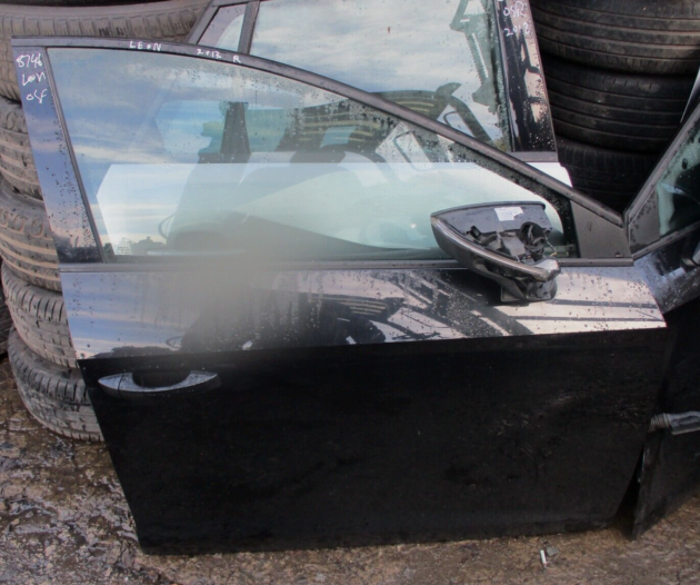 2013 GENUINE SEAT LEON FRONT RIGHT DRIVER SIDE BARE SHELL DOOR OSF