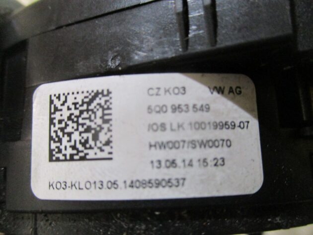 2014 GENUINE SEAT LEON STEERING WHEEL AIRBG SQUIB RING 5Q0953549 - Image 4