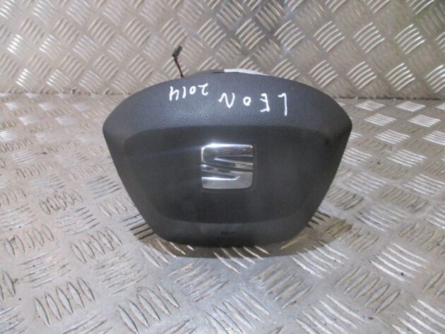 2014 GENUINE SEAT LEON RIGHT DRIVERS STEERING WHEEL AIRBG 5F0880201H