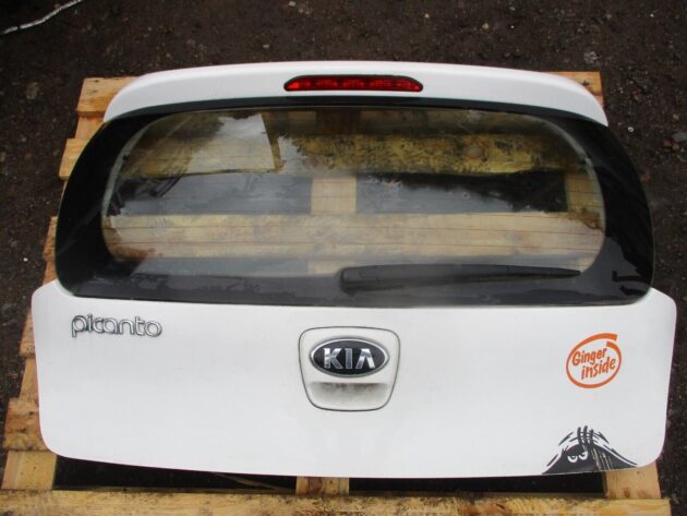 2011 GENUINE KIA PICANTO REAR BARE TAILGATE BOOTLID IN GOOD CONDITION