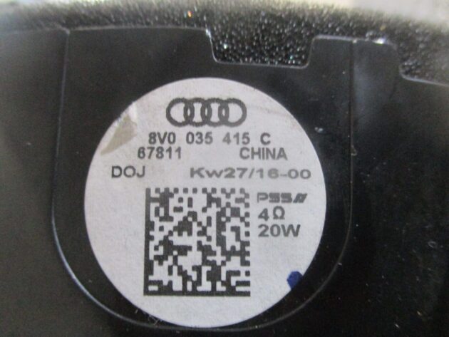 2016 GENUINE AUDI A3 8V FRONT RIGHT DRIVER SIDE DOOR SPEAKER 8V0035415C - Image 2
