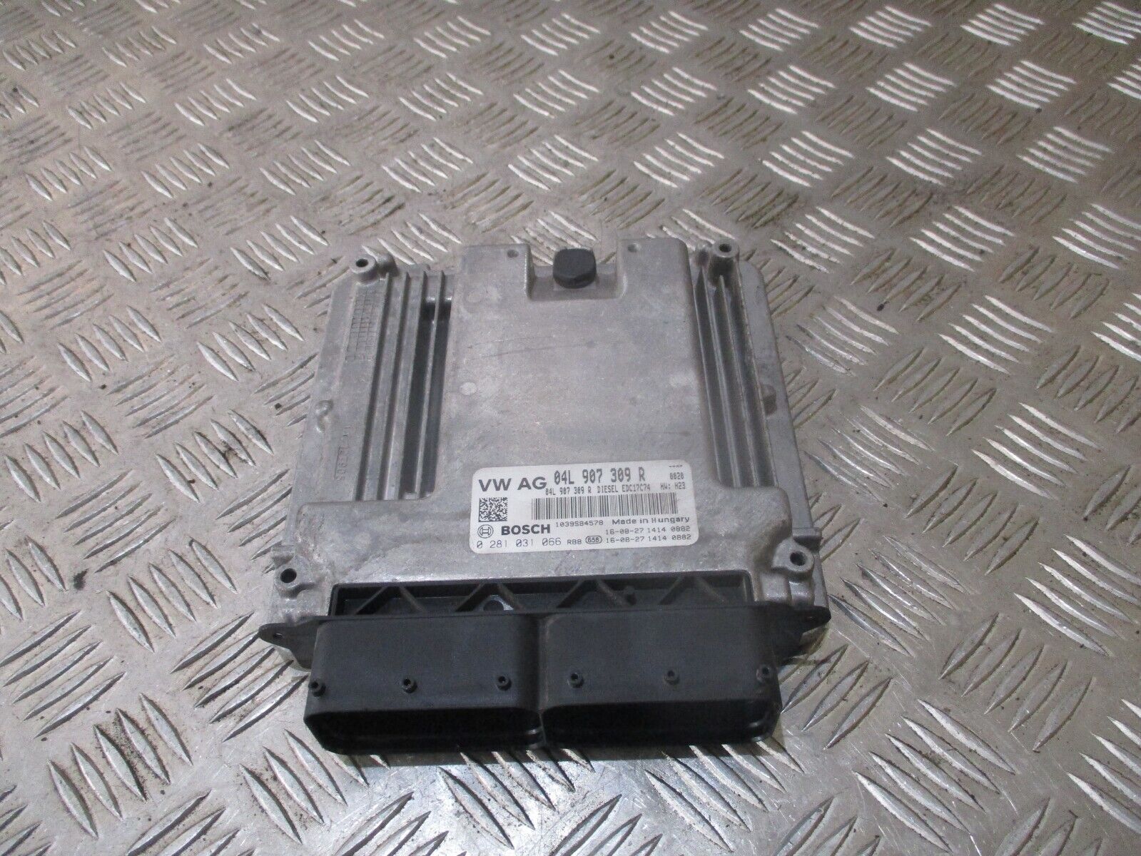 2016 AUDI A3 8V 1.6 TDI ENGINE ECU CONTROL UNIT ,MODULE 04L907309R 04L906026CA