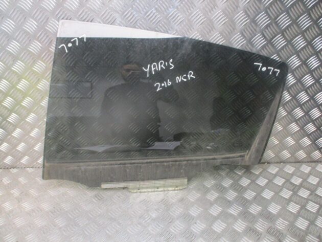 2016 GENUINE TOYOTA YARIS REAR LEFT PASSENGER SIDE DOOR WINDOW GLASS - Image 3