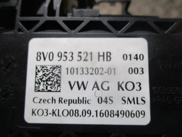 2016 AUDI A3 8V INDIACTER WIPER STALK SQUIB 5Q0953549E 8V0953521HB 8V0953502AH - Image 2