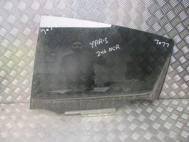 2016 GENUINE TOYOTA YARIS REAR LEFT PASSENGER SIDE DOOR WINDOW GLASS - Image 4
