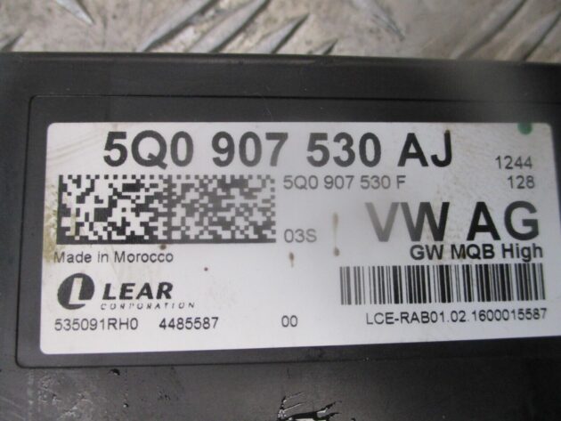 2017 GENUINE AUDI A3 8V GATEWAY CONTROL MODULE ECU 5Q0907530AJ - Image 4