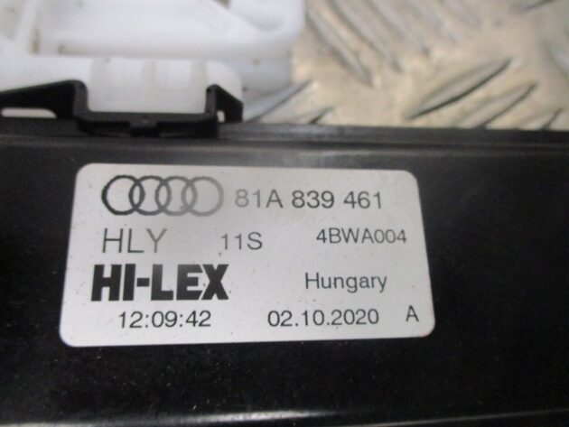 2019 GENUINE AUDI Q2 REAR LEFT PASSENGER SIDE WINDOW REGULATER 81A839461 - Image 2