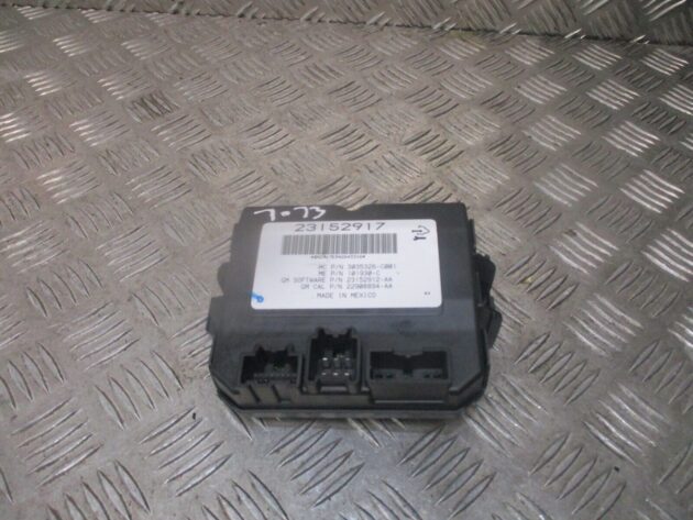 2015 VAUXHALL INSIGNIA 2.0 DIESEL TAILGATE BOOT TRUNK CONTROL UNIT 23152917 OEM