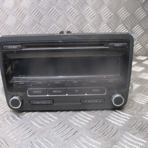 2012 GENUINE VW PASSAT RADIO CD PLAYER HEAD UNIT 1K0035186AQ