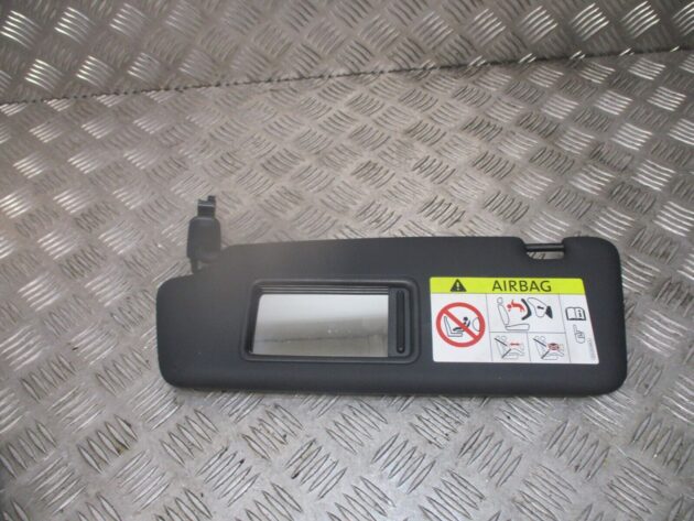 2015 GENUINE AUDI A1 FRONT LEFT PASSENGER SIDE SUNVISOR 8K0857551 - Image 3
