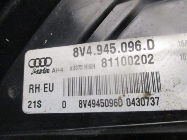 2017 GENUINE AUDI A3 8V REAR RIGHT DRIVER SIDE TAILLIGHT LAMP 8V4945096D - Image 3