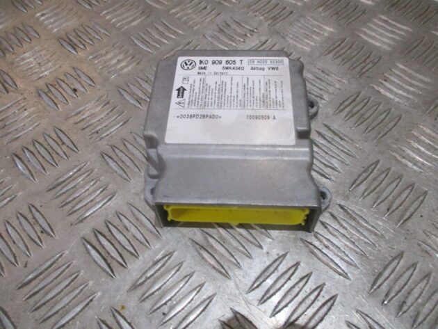 2012 GENUINE SKODA OCTAVIA SRS AIRBG ECU CONTROL UNIT MODULE 1K0909605T - Image 3