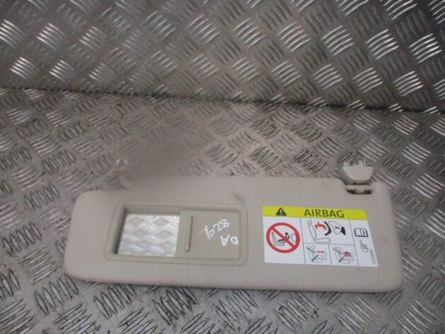 2016 GENUINE SKODA OCTAVIA FRONT LEFT PASSENGER SIDE SUN VISOR 5G0857551T - Image 3