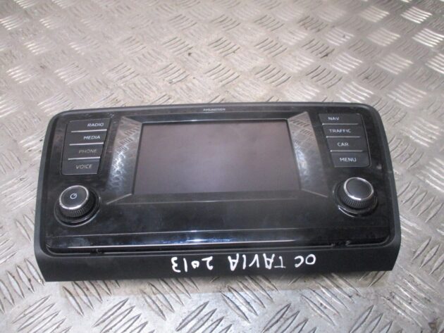 2013 GENUINE SKODA OCTAVIA RADIO SAT NAV DISPLAY HEAD UNIT 5E0919605D